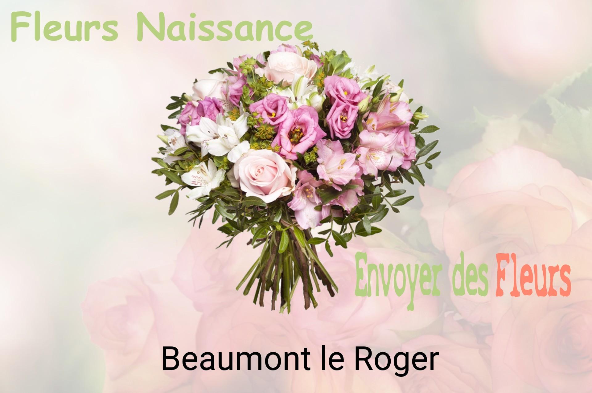 Bouquet de fleurs de naissance livré à Beaumont-le-Roger