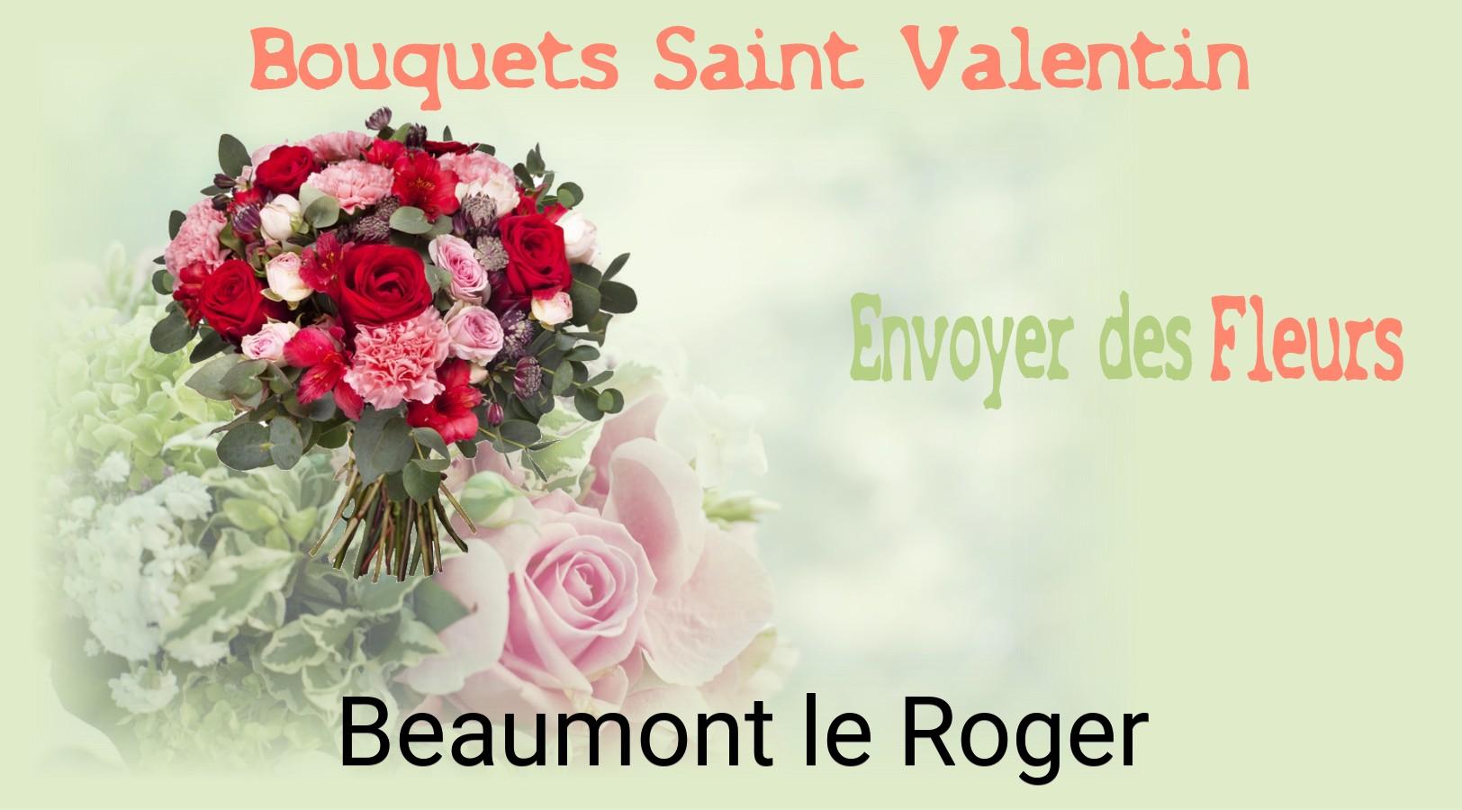 Roses de Saint-Valentin livrées à Beaumont-le-Roger